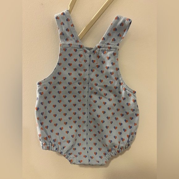 Piupiuchick Hearts Romper, Size 6 Months - Picture 6 of 8